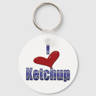 Llavero Me encanta Ketchup Funny LOL Design