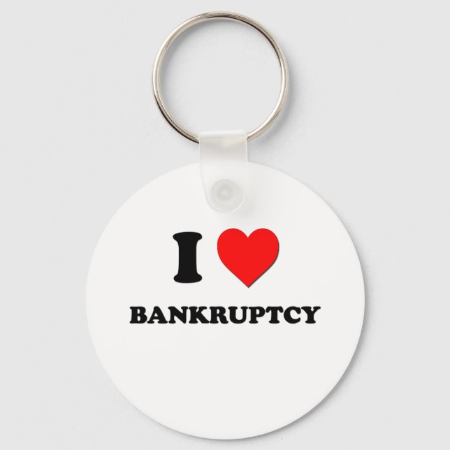 Llavero Me Encanta La Bancarrota (Anverso)
