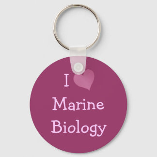 Llavero Me encanta la biología marina