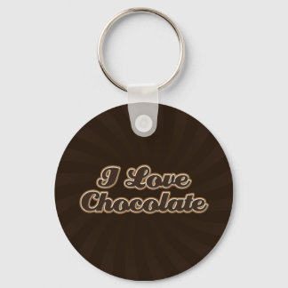 Llavero Me encanta la cadena de chocolate