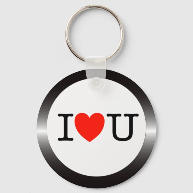 Llavero Me encanta la cadena de claves (Anverso)