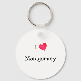Llavero Me encanta la cadena de música Montgomery