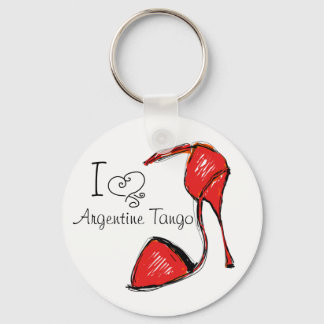 Llavero Me encanta la cadena de teclas del tango argentino
