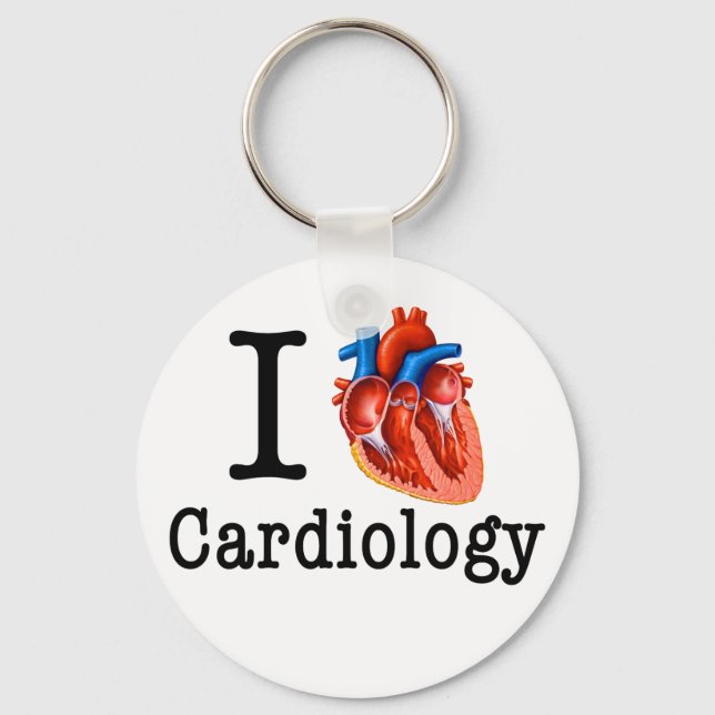Llavero Me encanta la cardiología (Anverso)