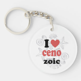 Llavero Me encanta la cita graciosa del Cenozoico para los