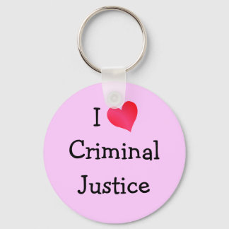 Llavero Me encanta la justicia penal