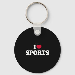 Llavero Me encanta la motivación de fitness deportiva