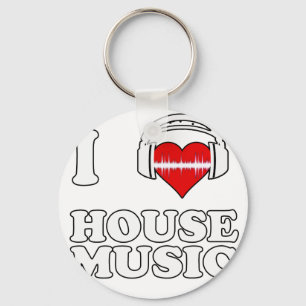 Llavero Me encanta la música de House