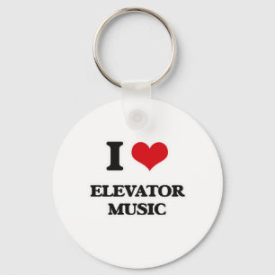 Llavero Me encanta la música del ascensor