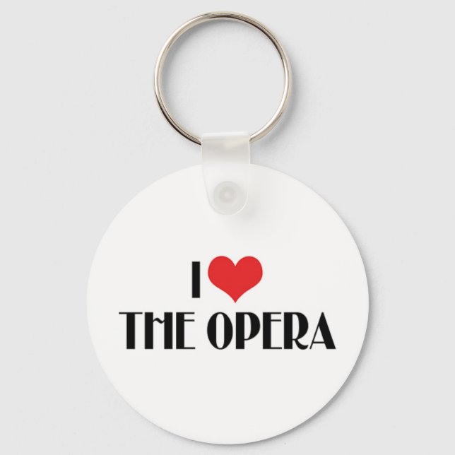 Llavero Me Encanta la Ópera (Anverso)