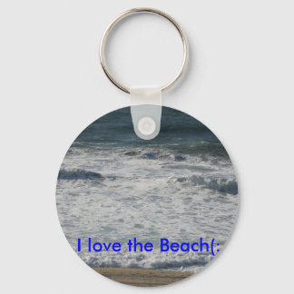 Llavero Me encanta la playa (: