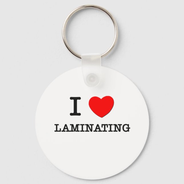 Llavero Me encanta laminar (Anverso)