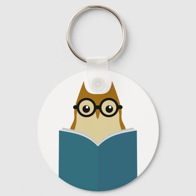 Llavero Me encanta leer (Anverso)