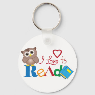 Llavero Me encanta leer