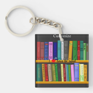 Llavero Me encanta leer Books Thunder_Cove