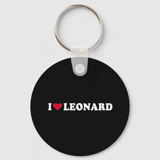 LLAVERO ME ENCANTA LEONARD (Anverso)