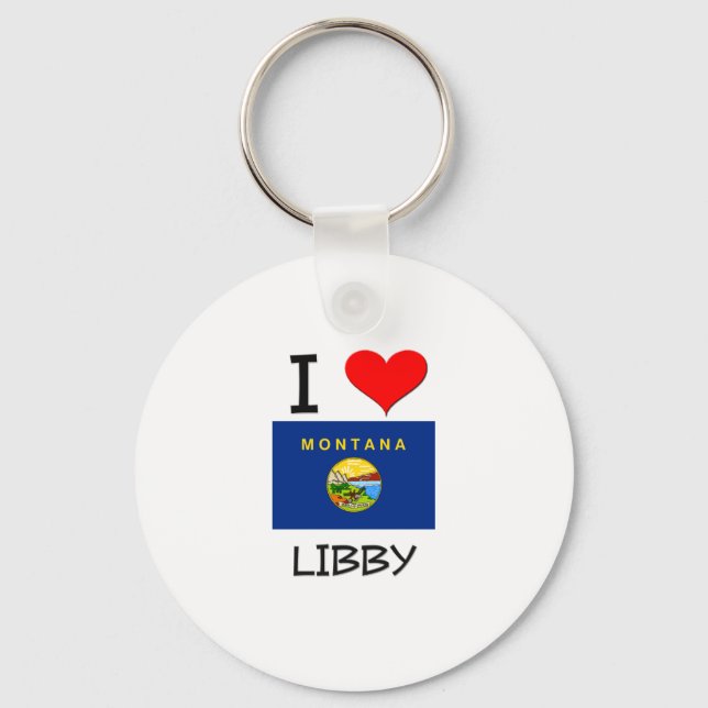 Llavero Me encanta Libby Montana (Anverso)