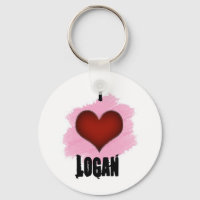 Me encanta Logan Keychain