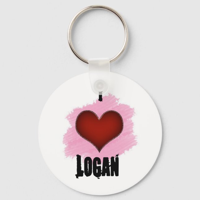 Llavero Me encanta Logan Keychain (Anverso)
