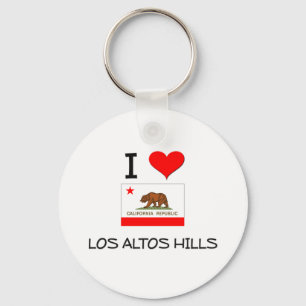 Llavero Me encanta LOS ALTOS HILLS California