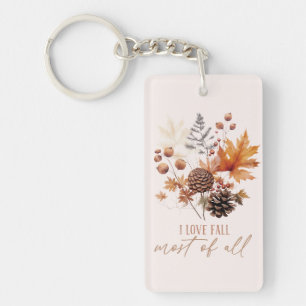 Llavero Me Encanta Mayormente La Caída - Deja El Foliage