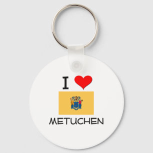 Llavero Me encanta Metuchen New Jersey