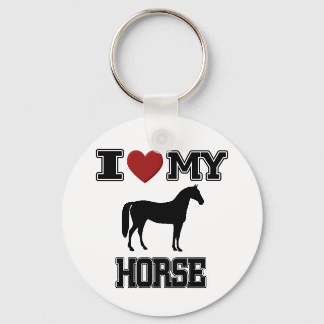 LLAVERO ME ENCANTA MI CABALLO KEYCHAIN (Anverso)