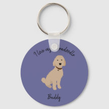 Me encanta mi cadena Labradoodle