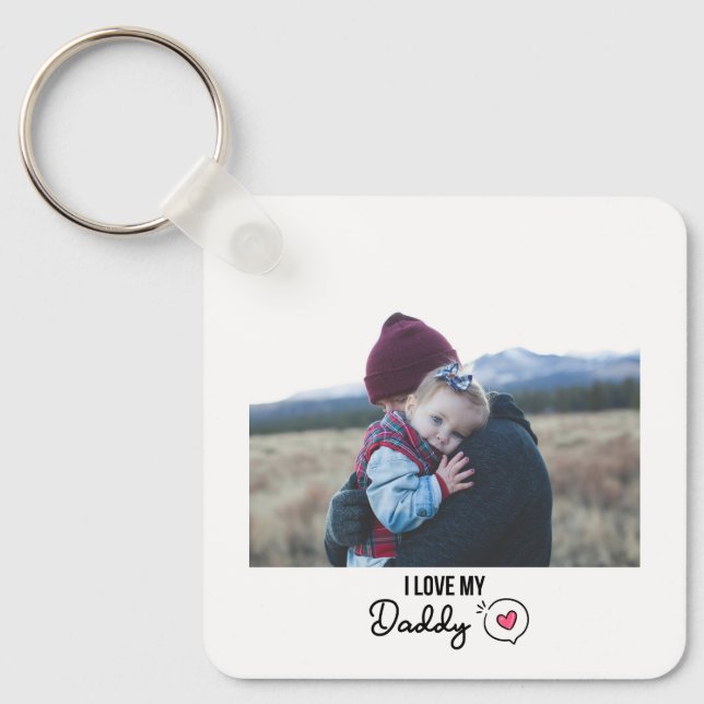 LLAVERO ME ENCANTA MI DADDY KEYCHAIN 2 PERSONALIZADO DE FO (Anverso)