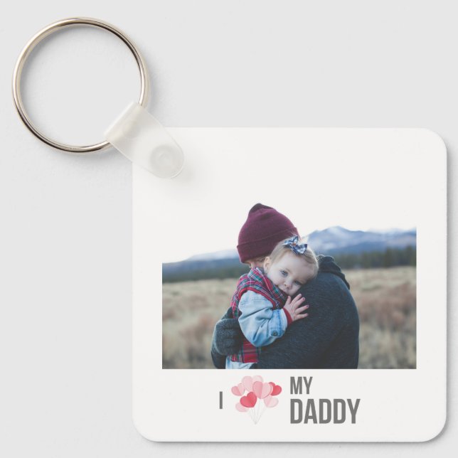 LLAVERO ME ENCANTA MI DADDY KEYCHAIN 2 PERSONALIZADO DE FO (Anverso)