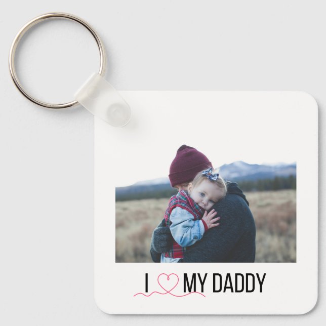LLAVERO ME ENCANTA MI DADDY KEYCHAIN 2 PERSONALIZADO DE FO (Anverso)
