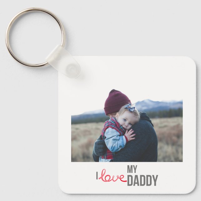 LLAVERO ME ENCANTA MI DADDY KEYCHAIN 2 PERSONALIZADO DE FO (Anverso)