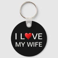 ME ENCANTA MI ESPOSA KEYCHAIN