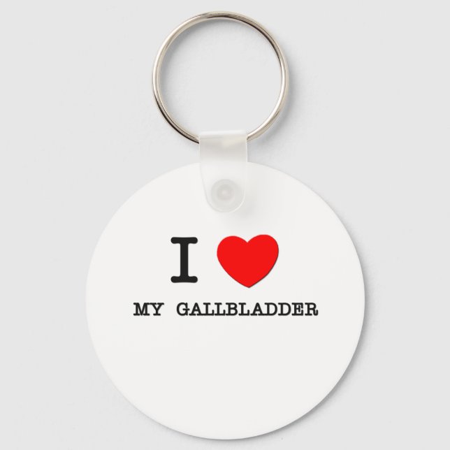 Llavero Me encanta mi Gallbladder (Anverso)