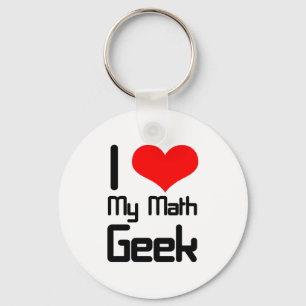 Llavero Me encanta mi geek matemático
