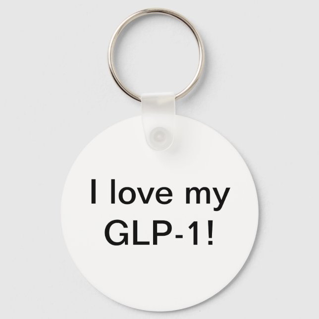 Llavero Me encanta mi GLP-1 (Anverso)