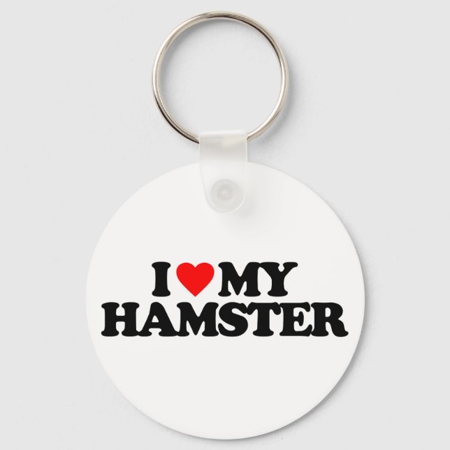 LLAVERO ME ENCANTA MI HAMSTER (Anverso)