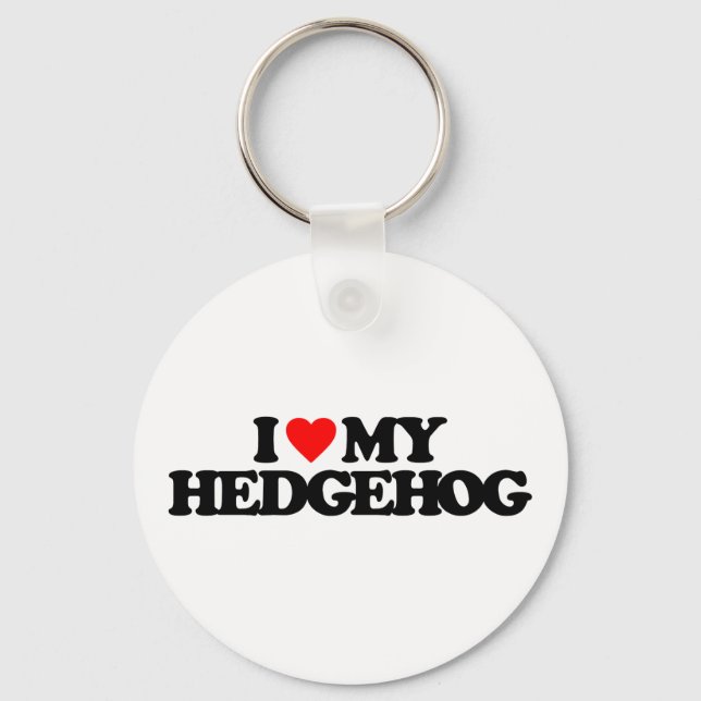 LLAVERO ME ENCANTA MI HEDGEHOG (Anverso)