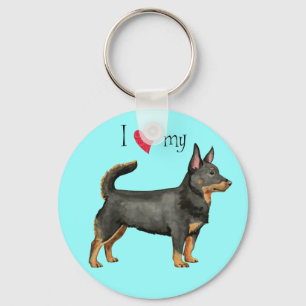 Llavero Me encanta mi Heeler de Lancashire