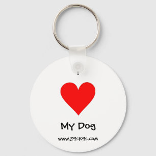Llavero Me encanta mi Keychain de perros