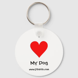 Llavero Me encanta mi Keychain de perros