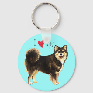 Llavero Me encanta mi Lapphund finlandesa