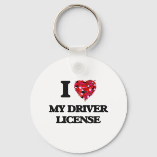 Llavero Me encanta mi licencia de conducir