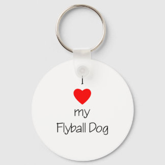 Llavero Me Encanta Mi Perro Flyball