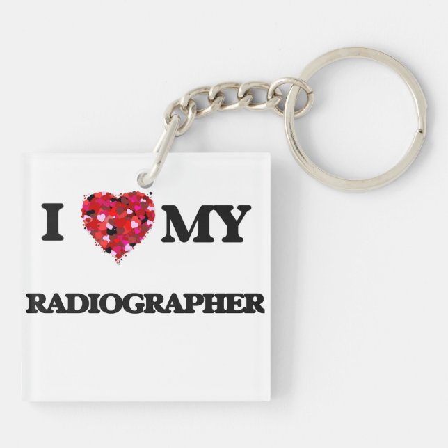 Llavero Me encanta mi Radiografo (Atrás)