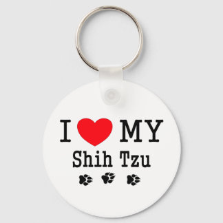 Llavero ¡Me Encanta Mi Shih Tzu!