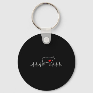 Llavero Me encanta mi Válvula Vaca Ekg Paciente con latido