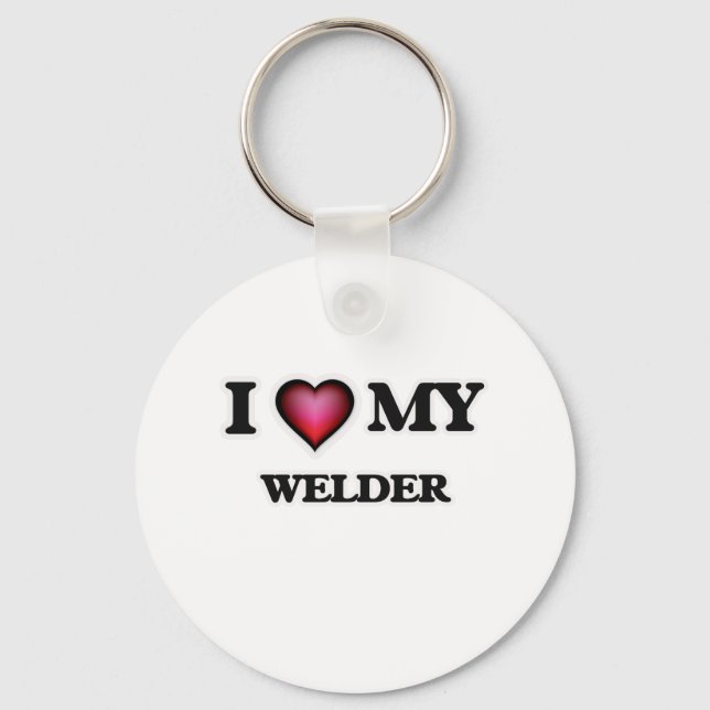 Llavero Me encanta mi Welder (Anverso)