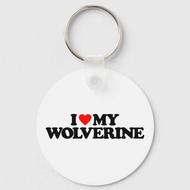 LLAVERO ME ENCANTA MI WOLVERINE (Anverso)