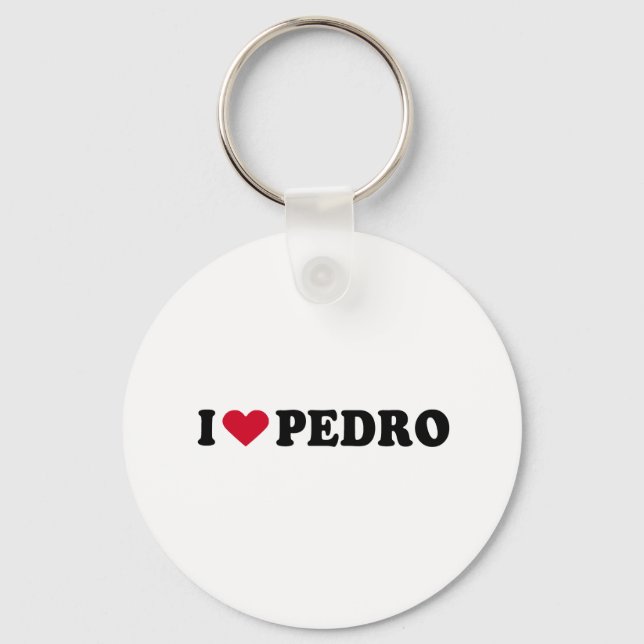 LLAVERO ME ENCANTA PEDRO (Anverso)